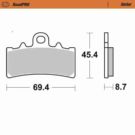 Brake Pad Scooter 413203