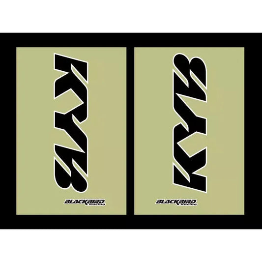 Fork Stickers Kyb Blk 5045K1