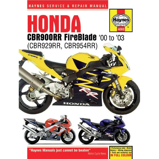Hay Cbr929/954 Manual