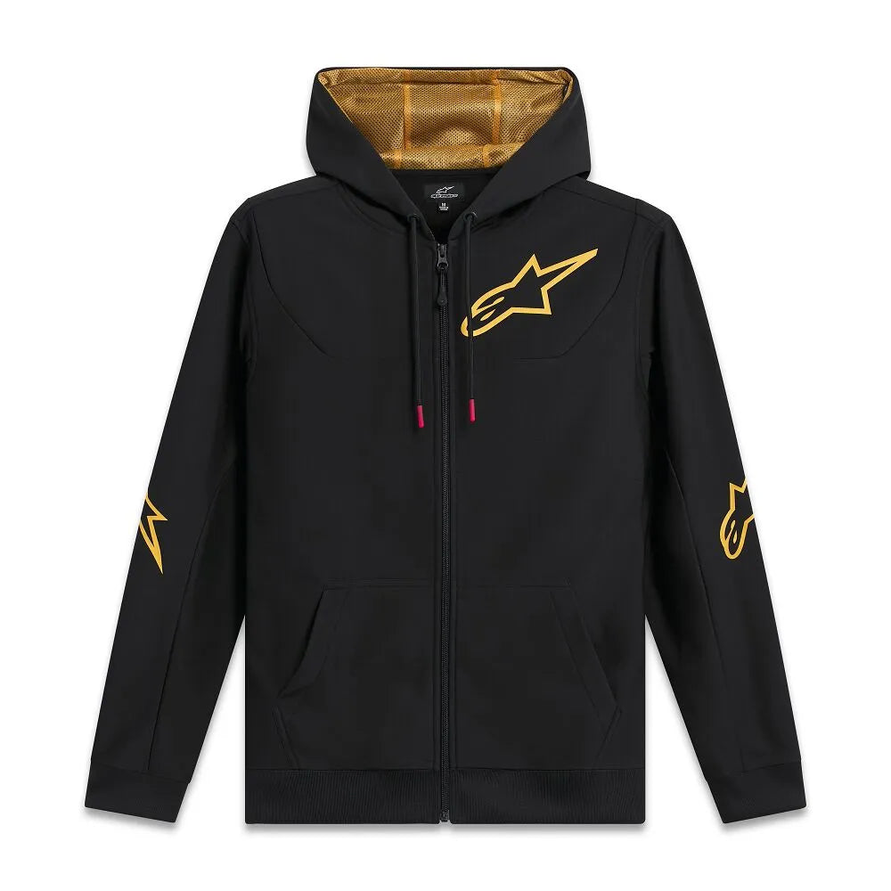 HOODIE SESSIONS V3 BLACK/GOLD M