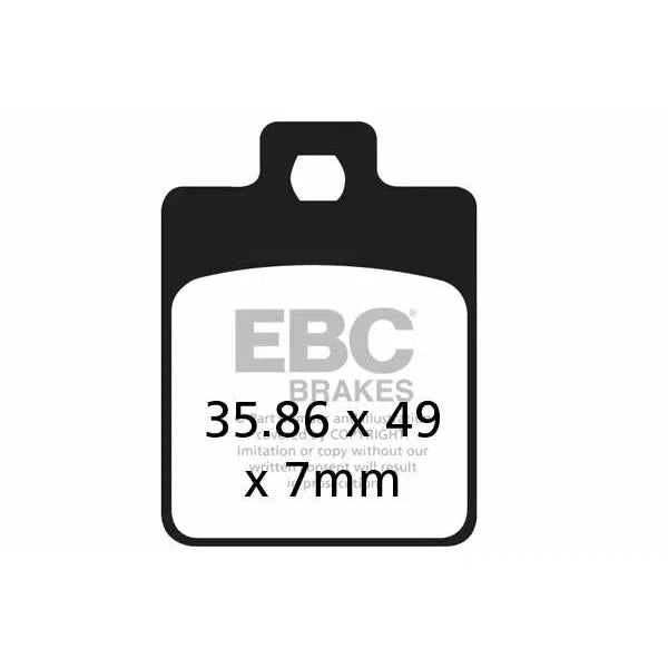 Brake Pad Sfac Series Carbon Fiber Scooter SFAC257