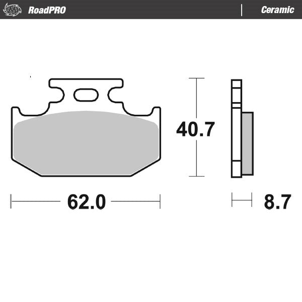 Brake Pad Ceramic 413804