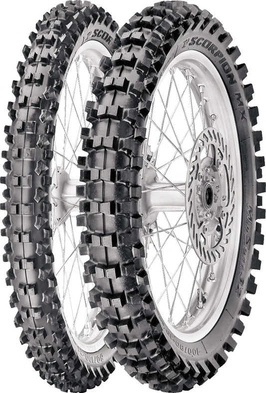 SCORPION MX32 MIDSOFT 70/100 - 19 NHS 42M TT F