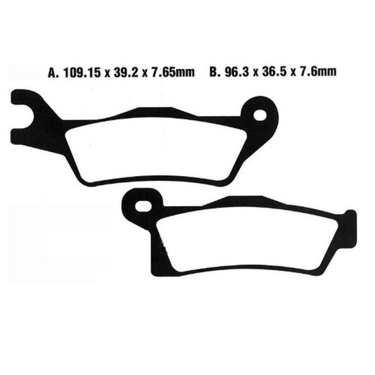 Brake Pad Nitro 098821