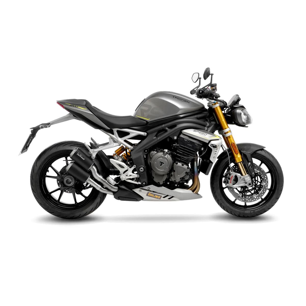 MUFFLER LV10 TRIUMPH SP TRIPLE 1200 RR BK