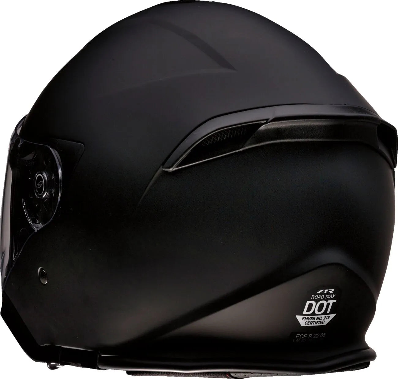 HELMET ROADMAXX 2.0 FLT BLK LG