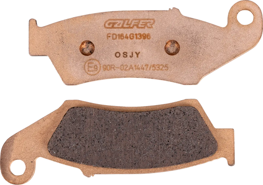 BRAKE PAD SINTERED OFF ROAD