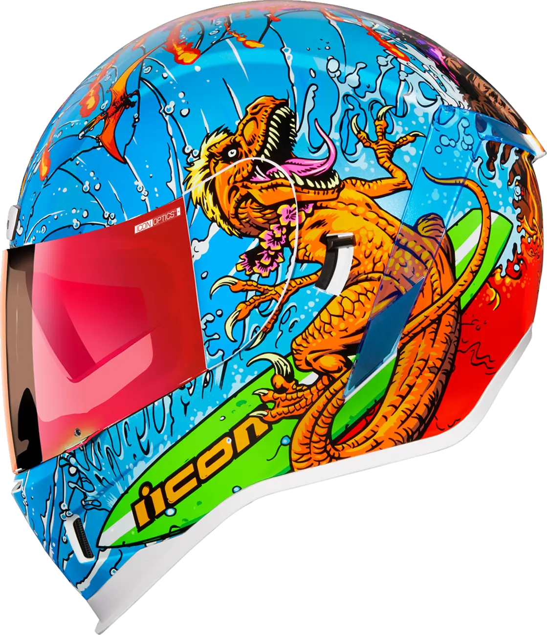 HELMET AIRFORM DINO FURY BLUE LG