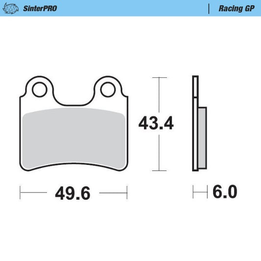 Brake Pad Racing Gp 099112