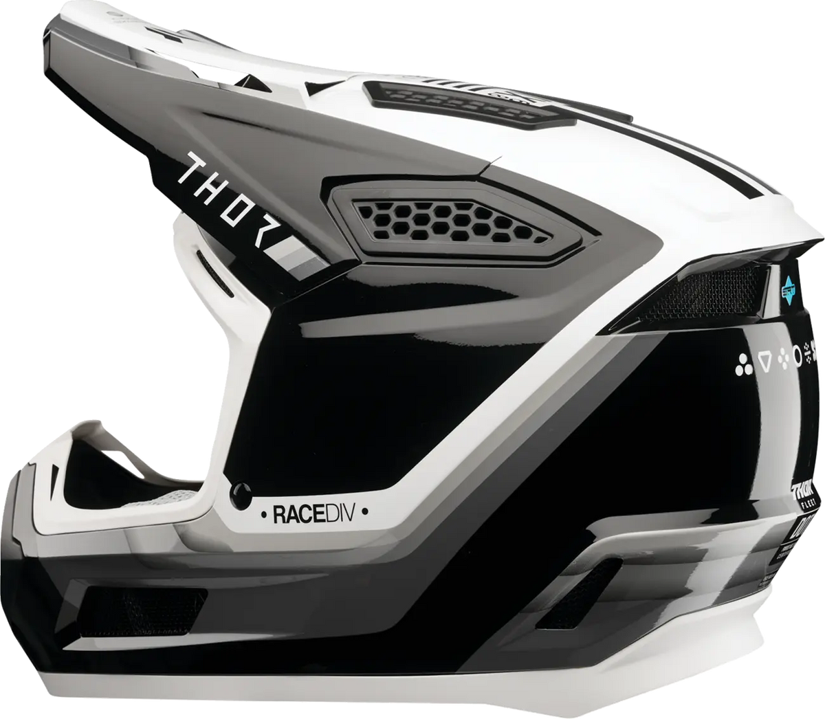HELMET FLEET DEFY BK/WH MD