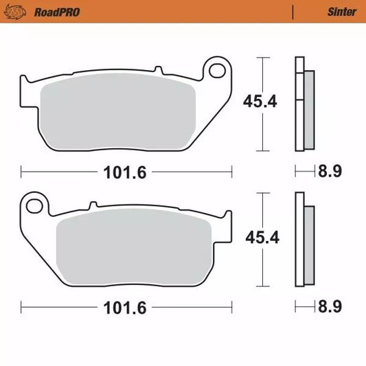 Brake Pad Sinter Front 410401