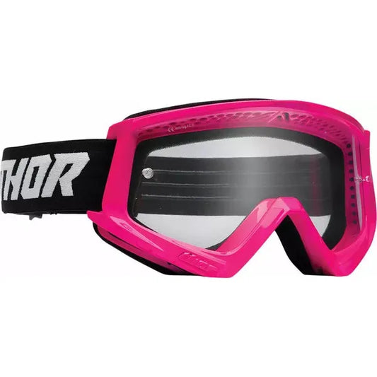 Goggle Cmbt Racr Fl Pink/Black