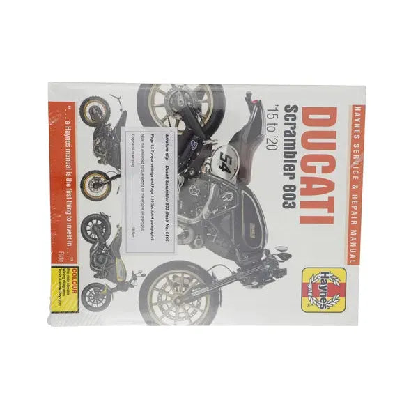 Ducati Scrambler 803 15-20 Manual