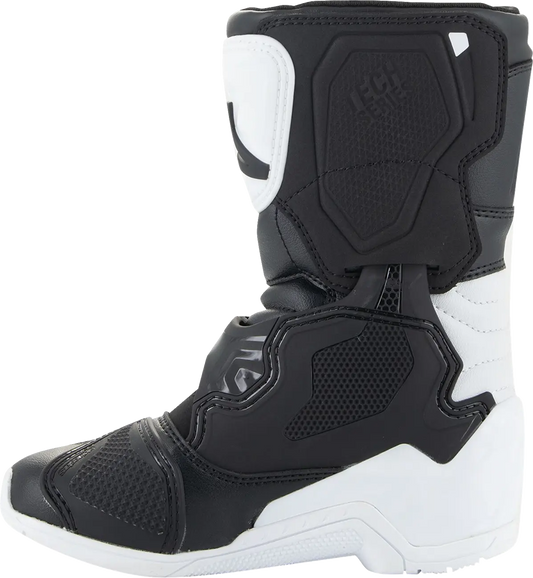 BOOT T3S KIDS WHT/BLK 12