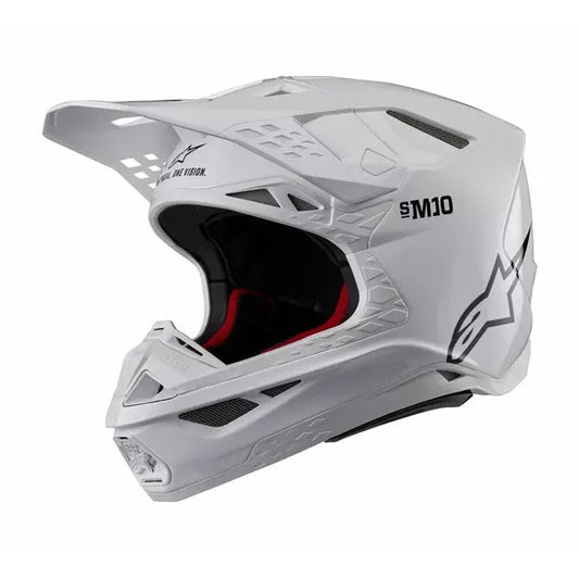 Supertech M10 Solid Helmet White