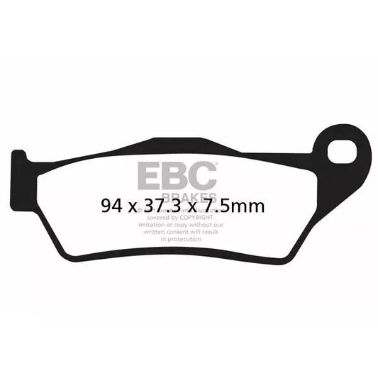 Brake Pad Sfac Series Carbon Fiber Scooter SFAC179