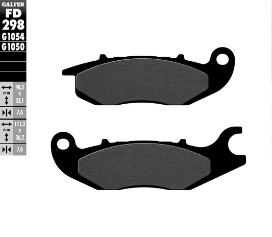 BRAKE PAD SEMI METAL