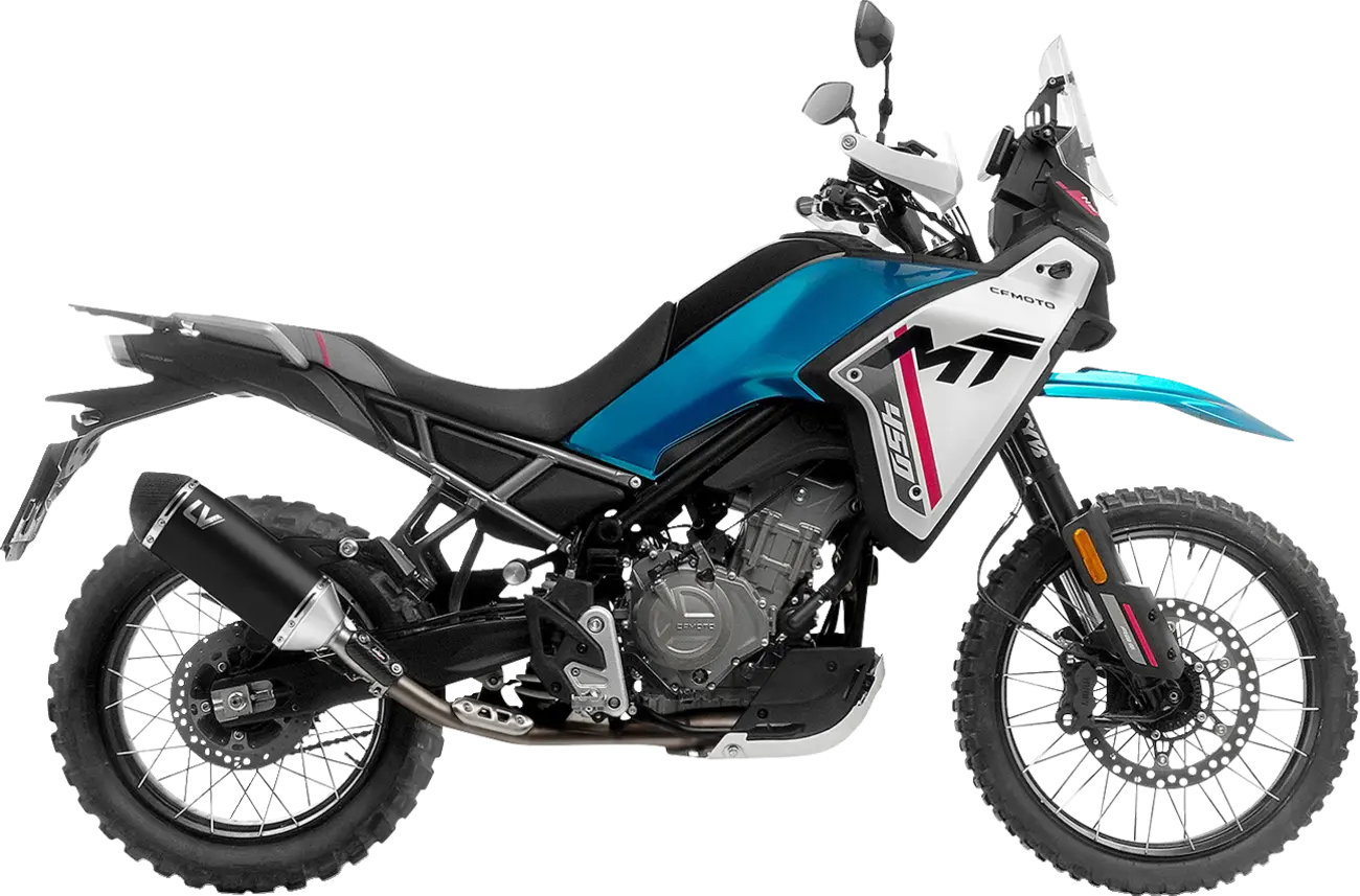 MUFFLER LV-14 BLACK  CF MOTO 450 MT