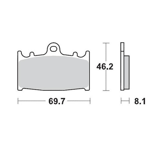 Brake Pad Ceramic 402704