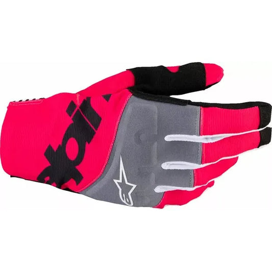Techstar MX Gloves Pink/Grey