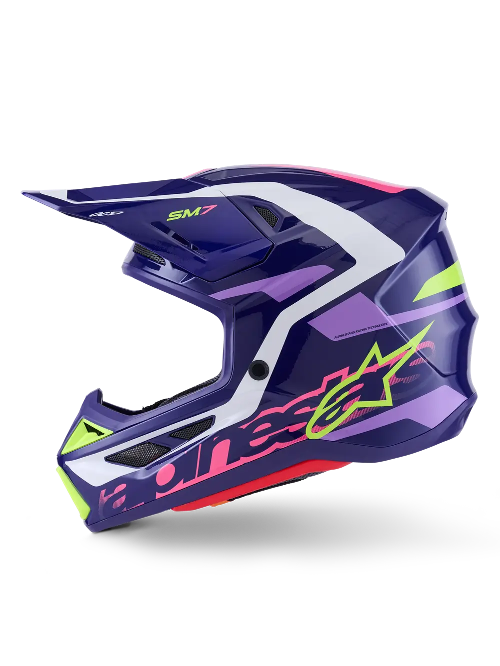 HELMET SM7 DEED PURPLE/PINK L