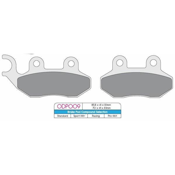 Brake Pad Sym Odp009
