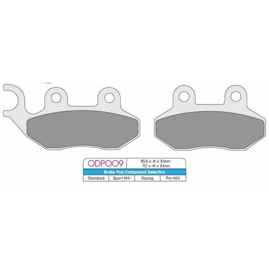 Brake Pad Sym Odp009