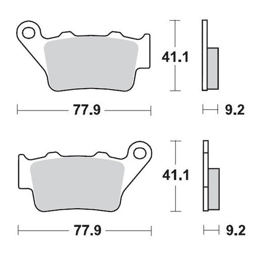 Brake Pad Racing Gp 093212