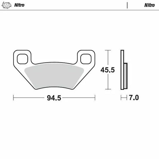 Brake Pad Nitro 097221