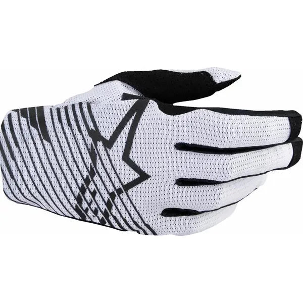 Radar Pro MX Gloves White
