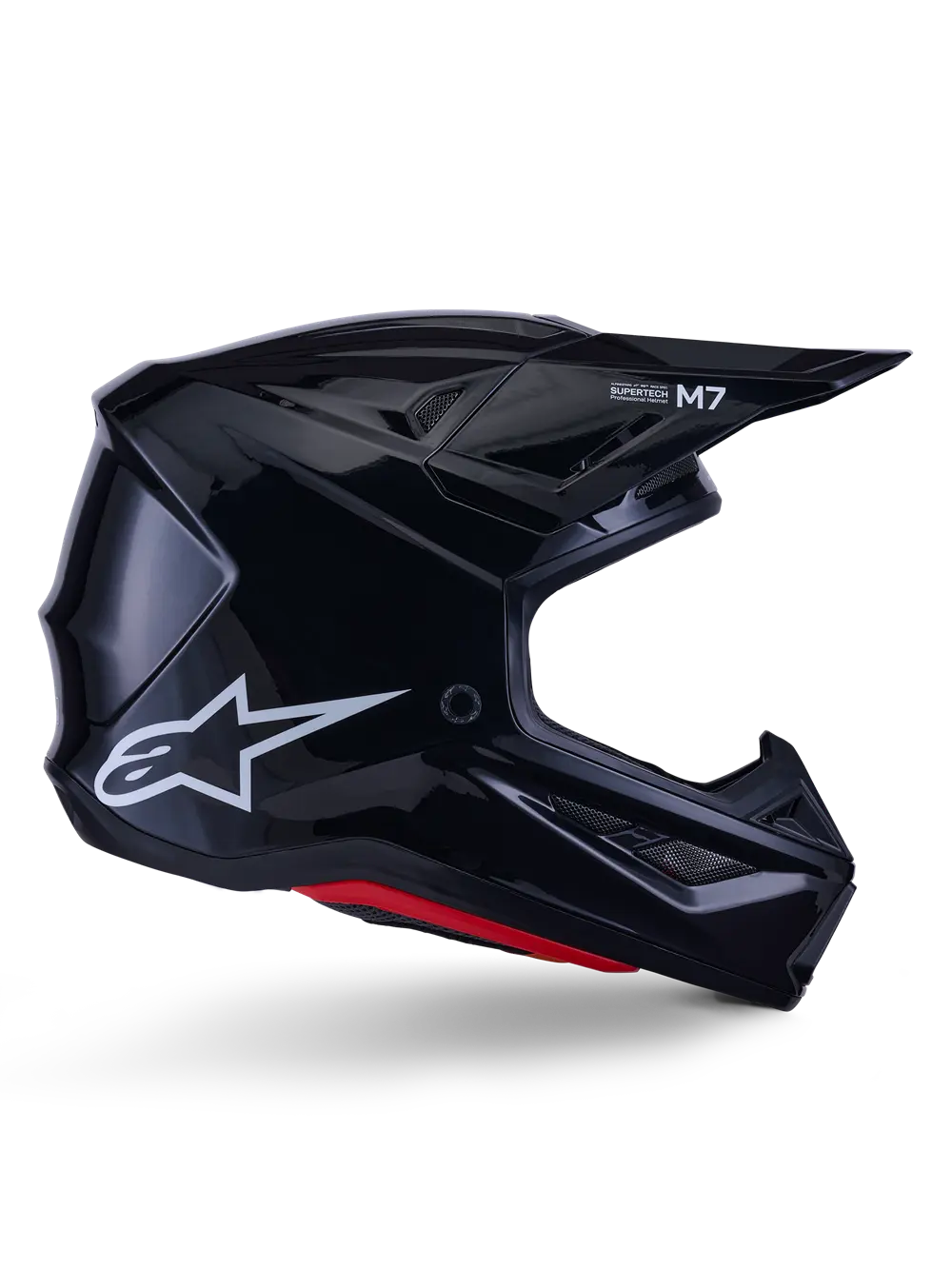 HELMET SM7 BLACK-GLOSS L