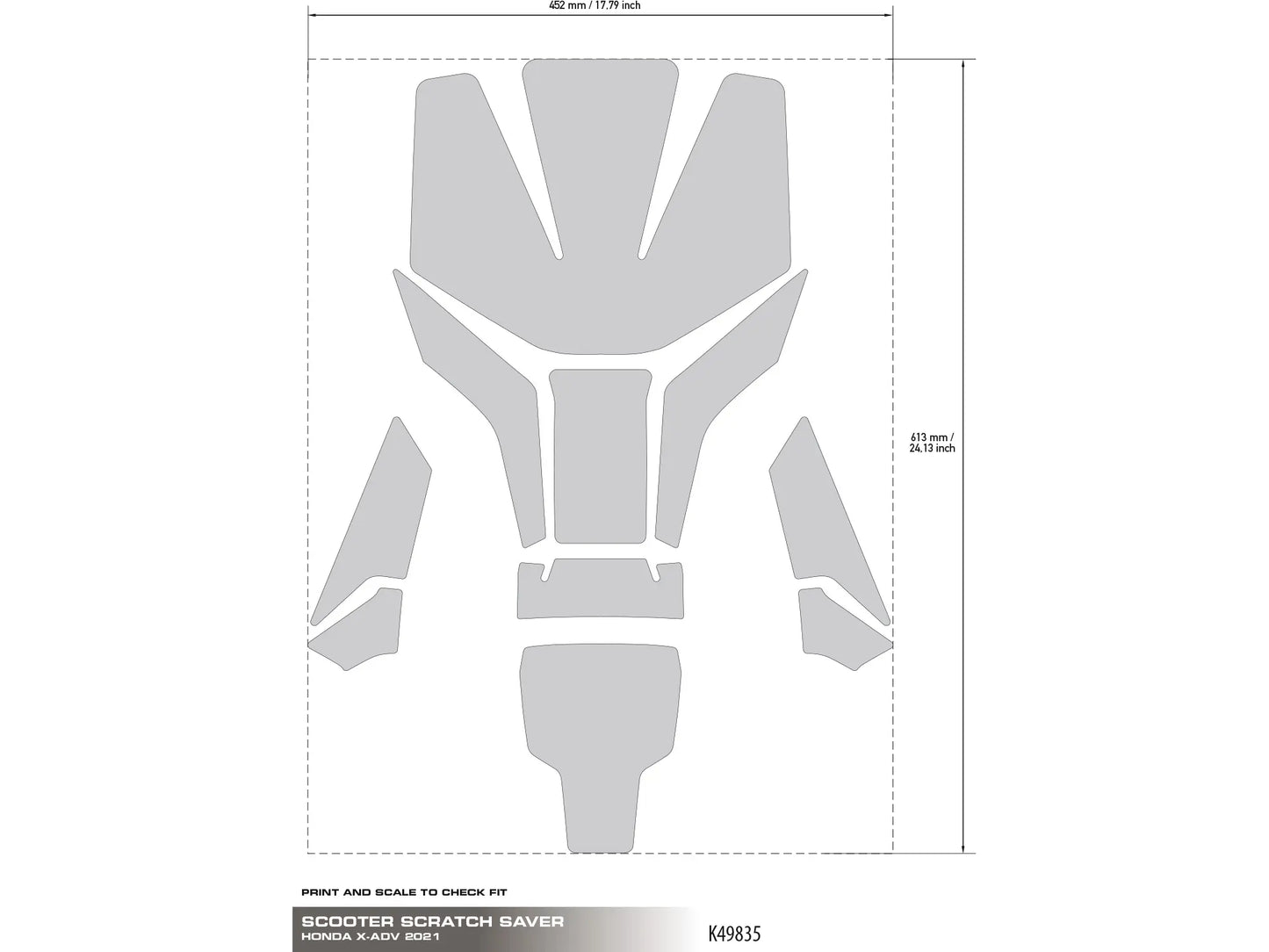 SCRTCH SVR PROTECT KIT X-ADV