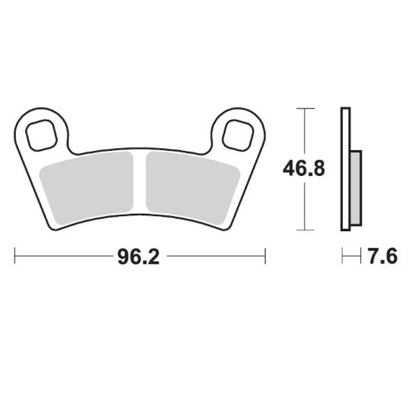 Brake Pad Nitro 098521