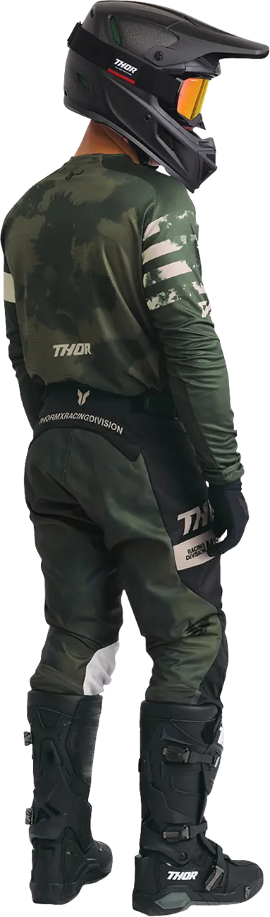PANT LAUNCHMODE BLEACH BLACK/CAMO 42