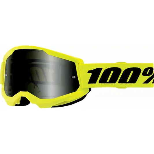 Goggle Strata 2 Sand Neon Yellow Smoke