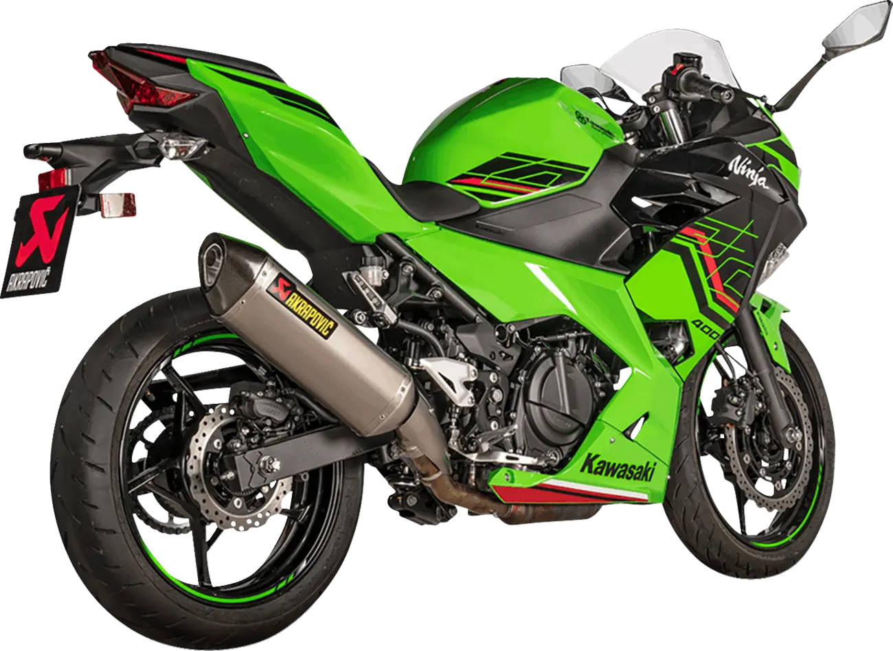 MUFFLER TI/CF NINJA 400