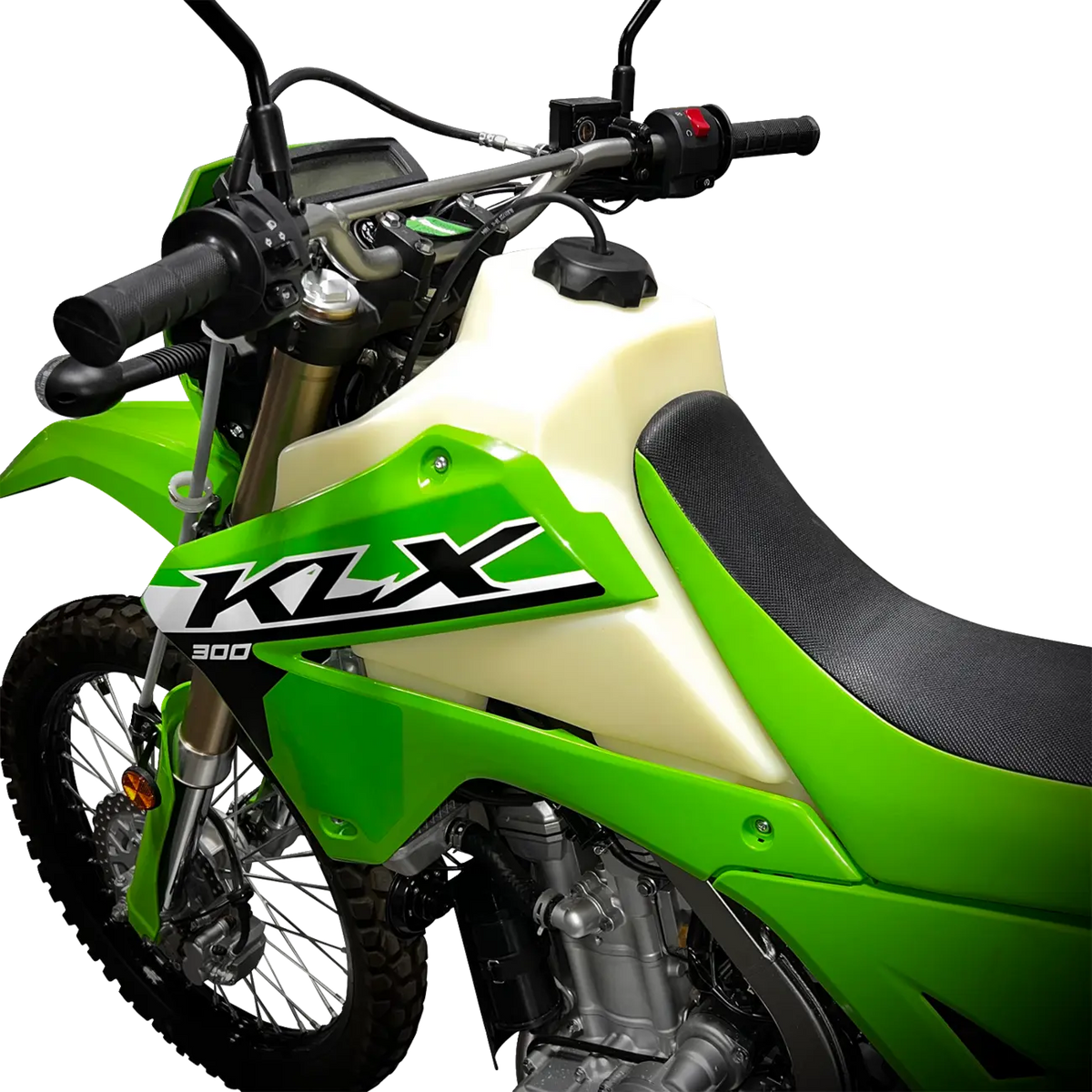Kawasaki Rear Rally Tank TANK NATURAL 3.8GAL KAWASAKI – Throttle & Gear Co. Ltd.