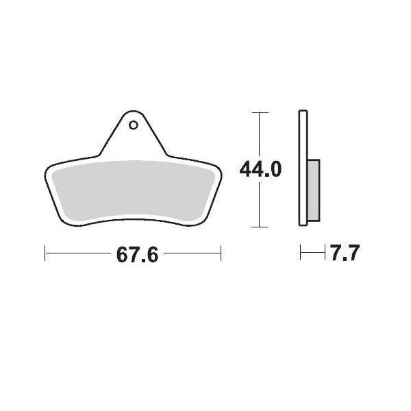 Brake Pad Racing 096811
