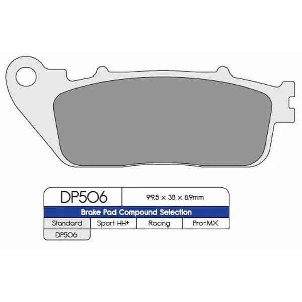 Brake Pad Sinter Dp506