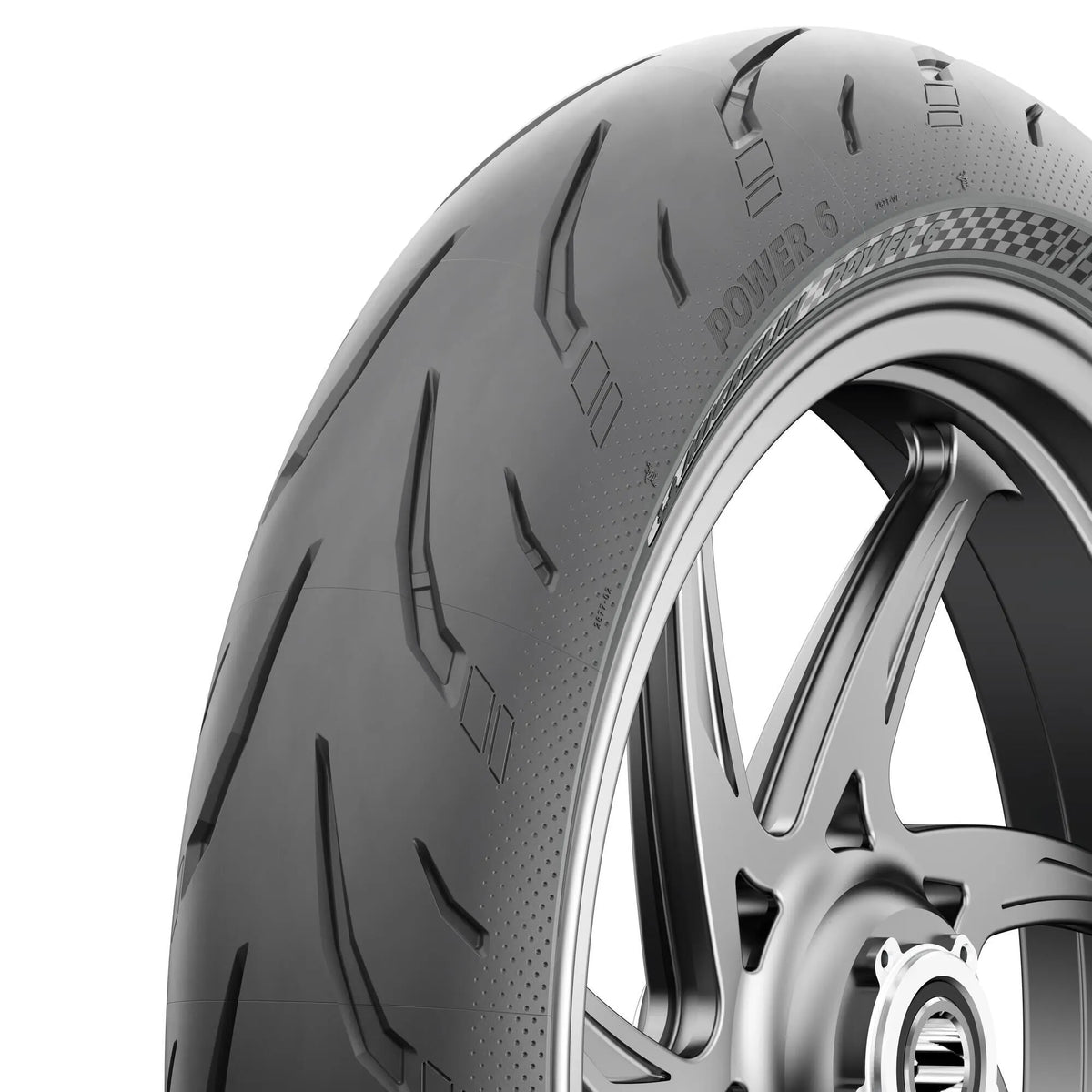 POWER 6 120/70 ZR 17 M/C (58W) F TL