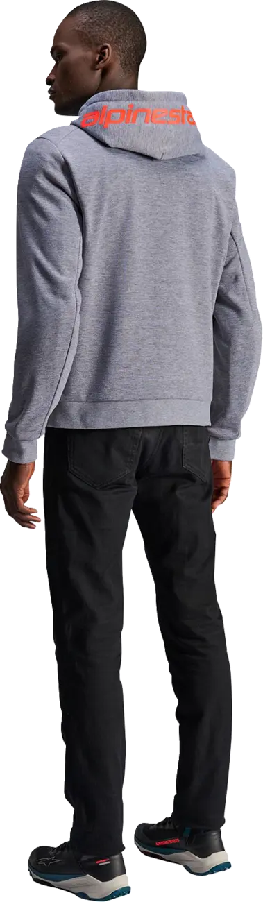 JACKET/HOODIE CHROME V2 GRY/RED 2XL