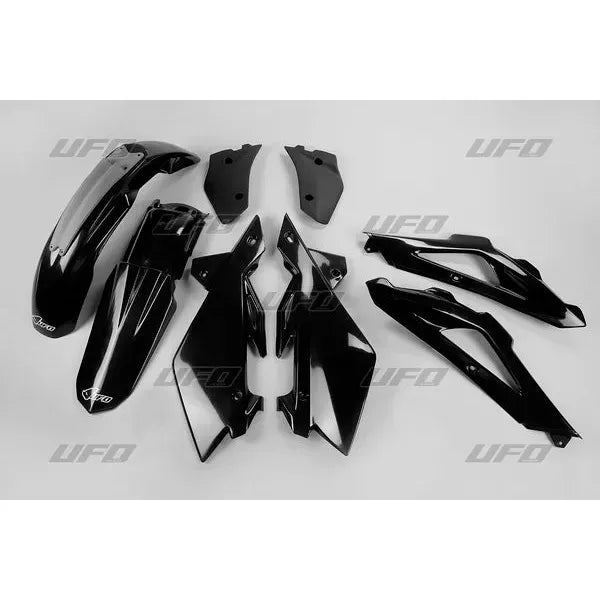 Body Kit 07-08 Husq Cr 2T Blk Hukit605@001