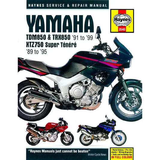 (Sb) Yamaha Tdm850, Trx85 Manual
