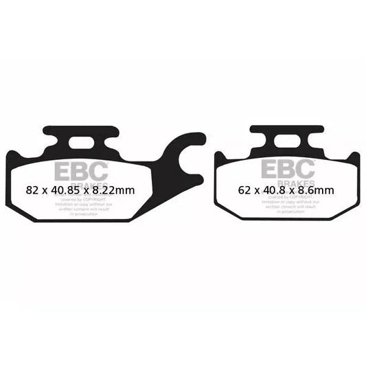 Brake Pad Sfac-Series Carbon Scooter SFAC412