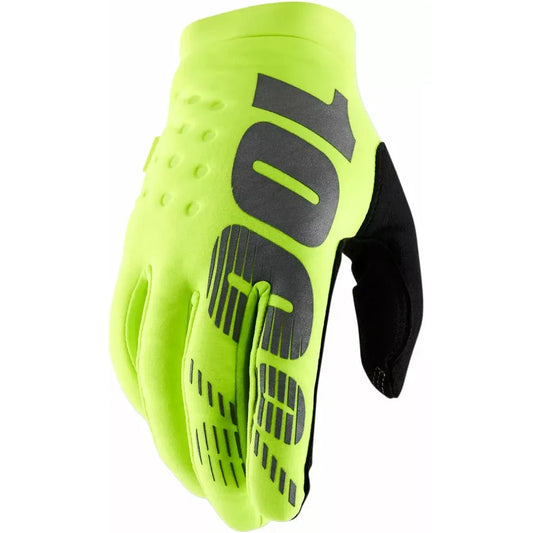 Glove Brisker Fluoroscent Yellow