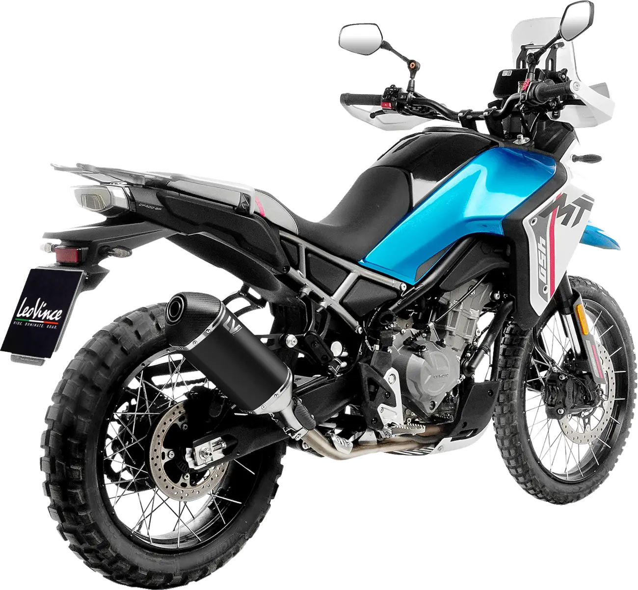 MUFFLER LV-14 BLACK  CF MOTO 450 MT
