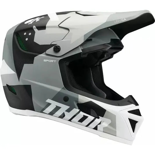 Helmet Reflex Sport Cbn Brave Grey/White