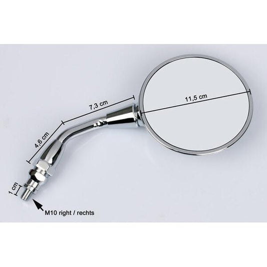 Mirror Chrome Right Ec Stem 20-25131
