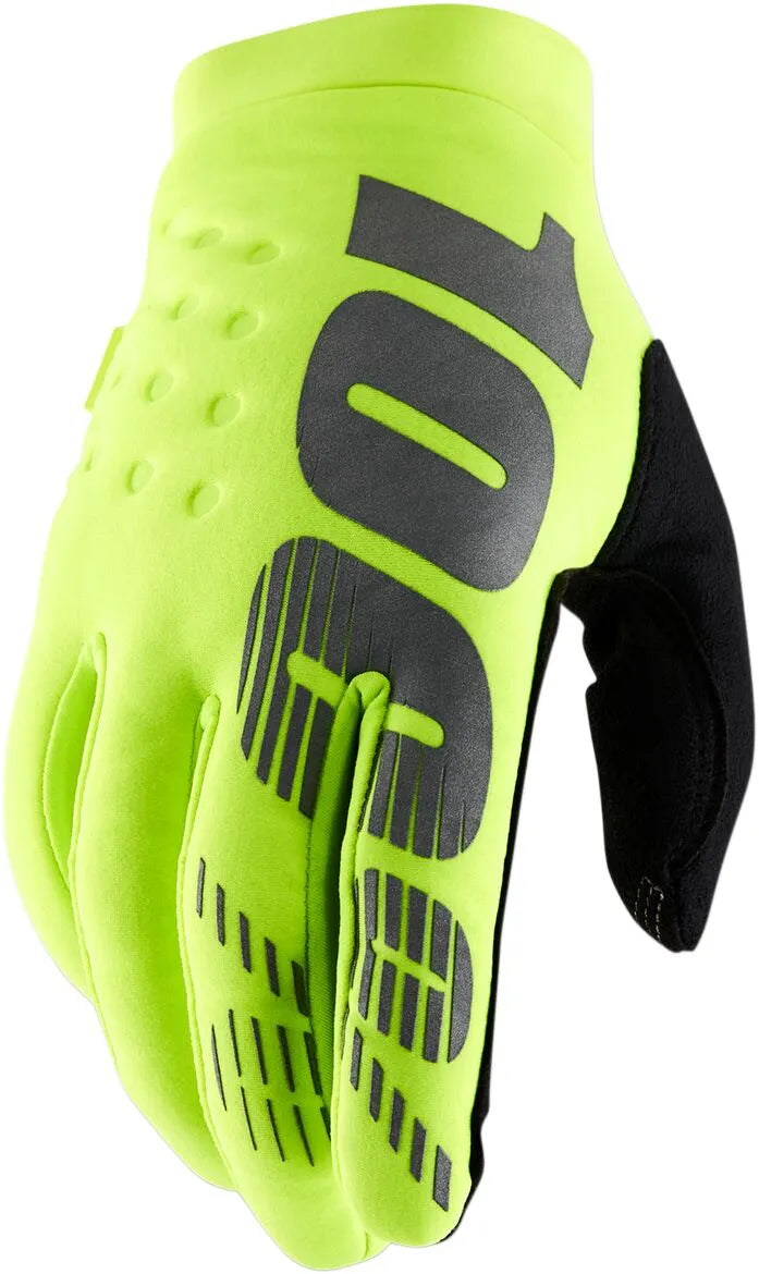GLOVE BRISKER  FL YL LG