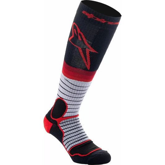 MX Pro Socks Black/Grey/Red